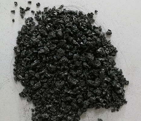 1mm-10mm الجرافيت البترول فحم الكوك 98.5٪ الكربون للصلب الصب المستمر