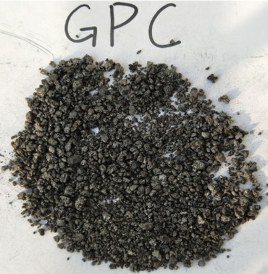 0.5٪ رماد جرافيت بترول كوك 1mm-5mm GPC Recarburizer 99٪ كربون ثابت